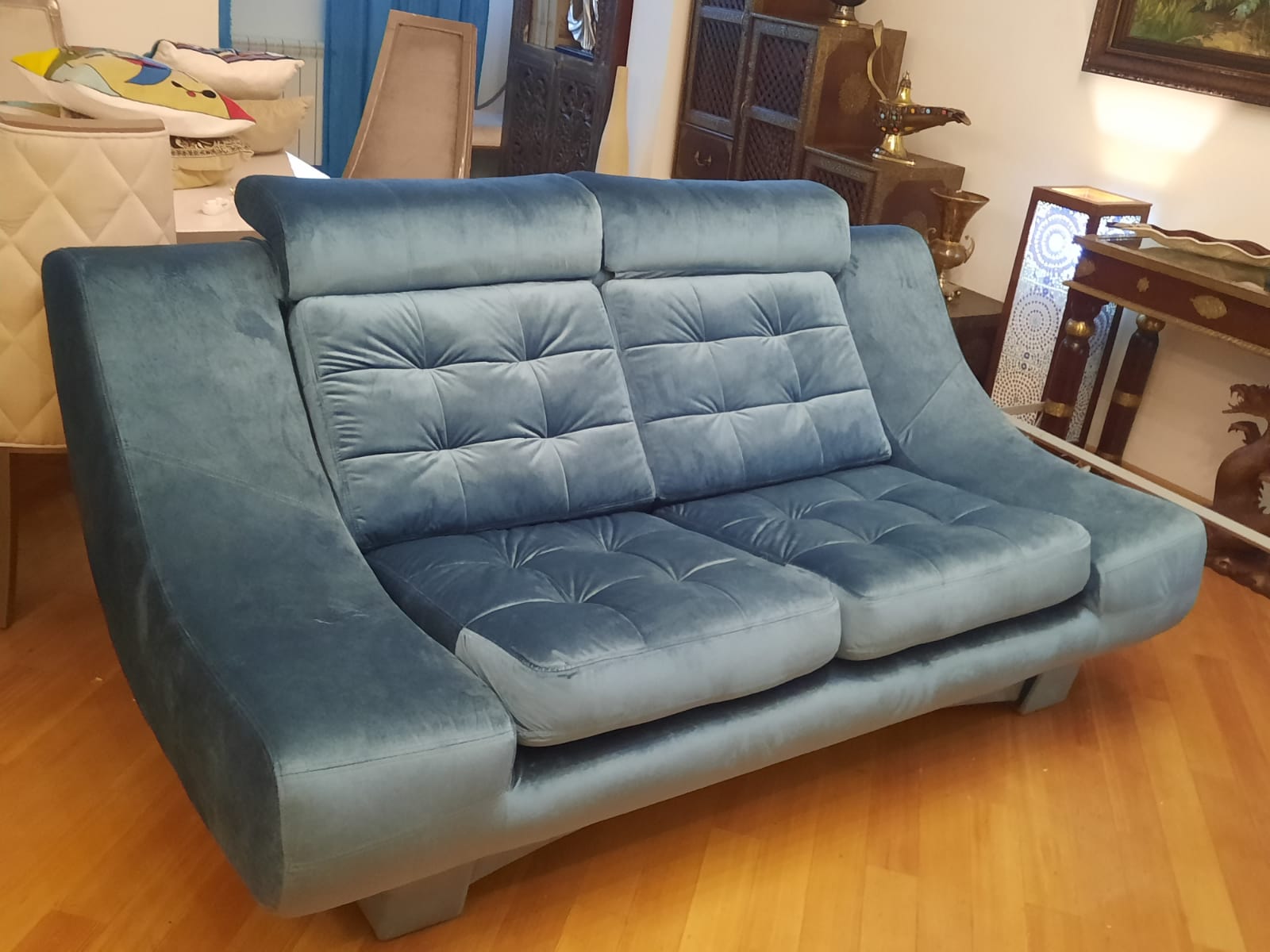 Обивка дивана на дому. Шеметово